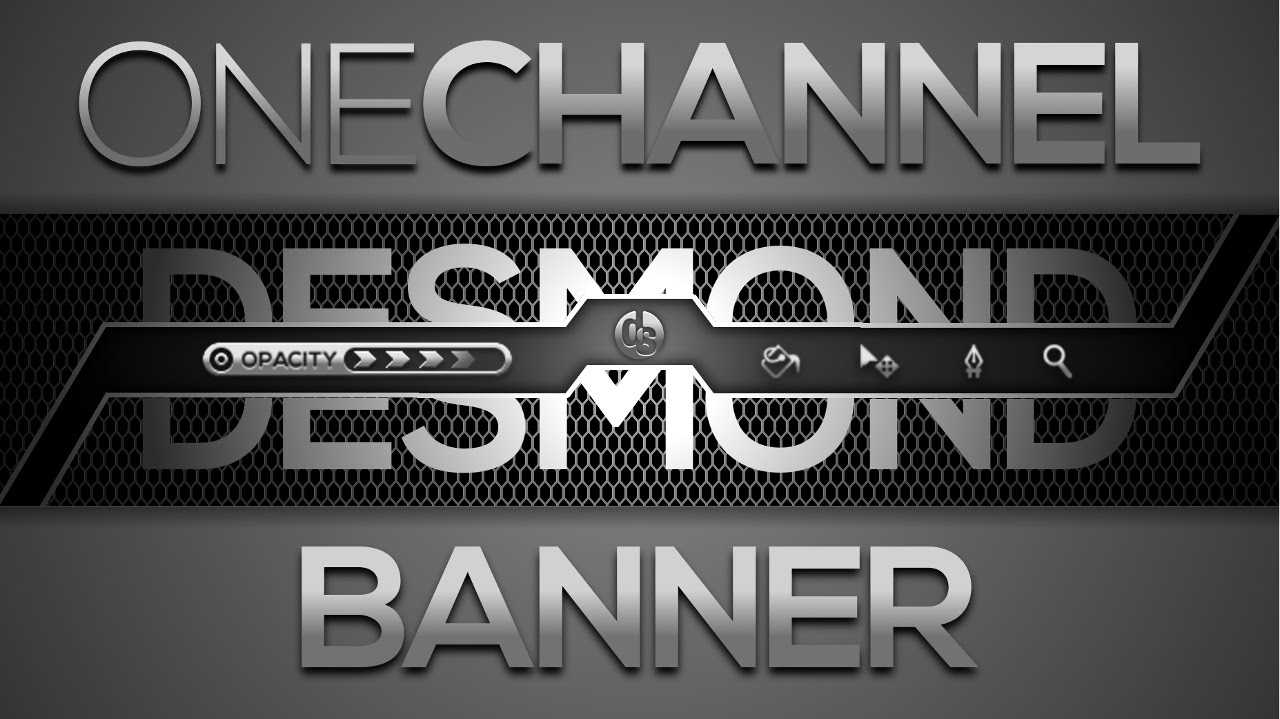 Gimp | Youtube Channel Banner Art Free Template + Tutorial With Gimp Youtube Banner Template