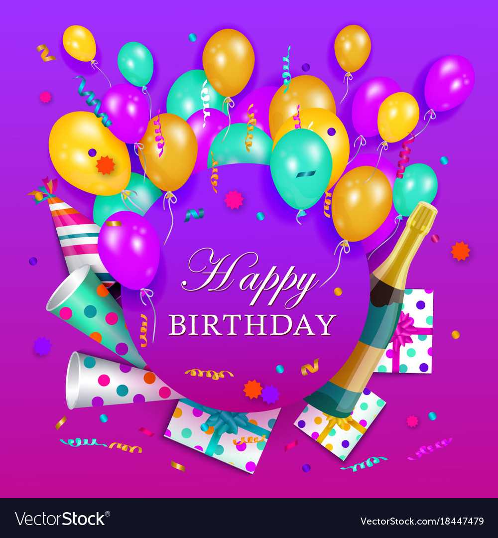 Happy Birthday Banner Poster Template In Free Happy Birthday Banner Templates Download