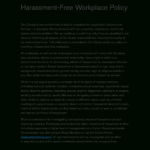 Harassment Policy | Templates At Allbusinesstemplates With Sexual Harassment Investigation Report Template