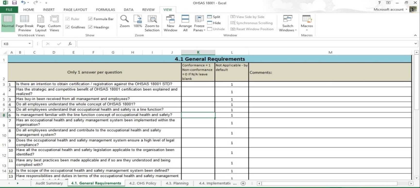 Health And Safety Audit Report Template ] – 12 Audit Inside Information System Audit Report Template