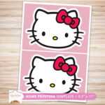 Hello Kitty Invitations – Partykidshop With Regard To Hello Kitty Banner Template
