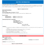 Home Inspection Report – Electric Page – Home Inspection Throughout Equipment Fault Report Template