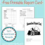 Homeschool Report Cards – Flanders Family Homelife Pertaining To Character Report Card Template