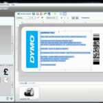 How To Build Your Own Label Template In Dymo Label Software? regarding Dymo Label Templates For Word