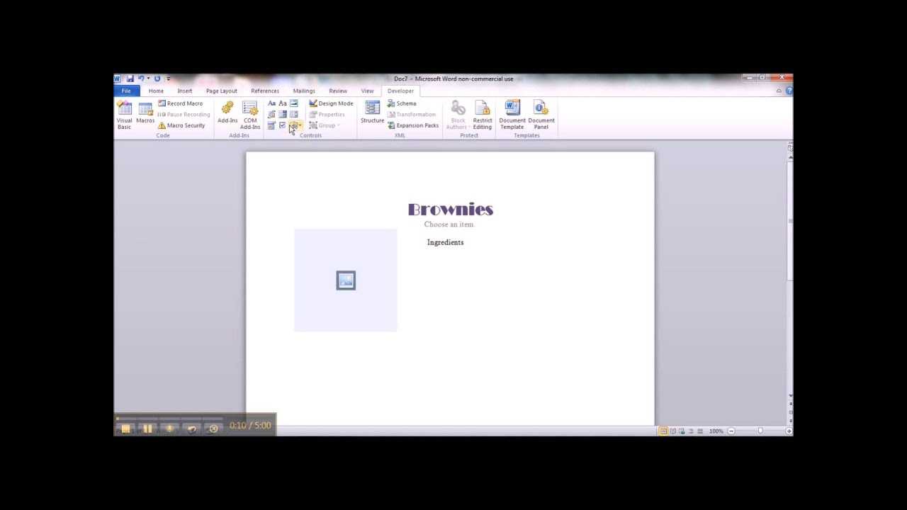 How To Create A Template In Word 2010.wmv For Word 2010 Template Location