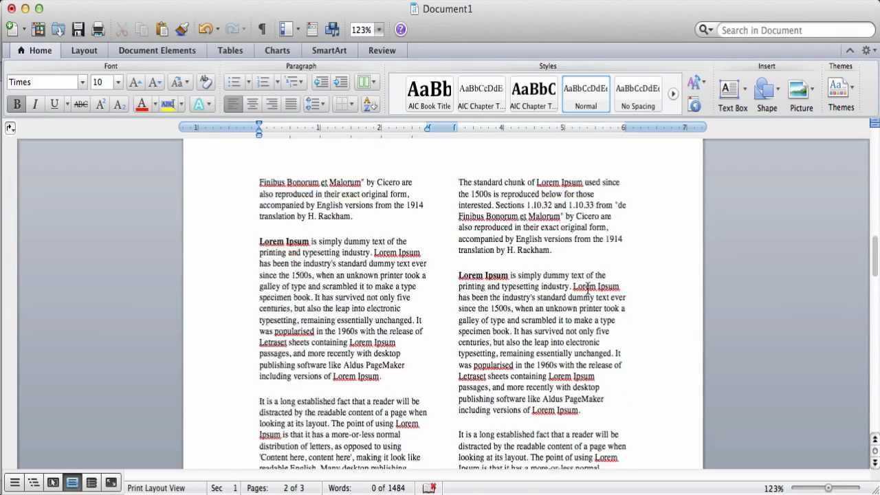 How To Create Columns In Microsoft Word In 3 Column Word Template