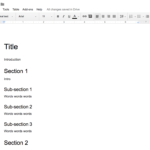 How To Create Effective Document Templates Within Google Word Document Templates