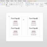 How To Create Two Page Flyer In Ms Office Word Document Intended For Quarter Sheet Flyer Template Word