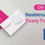 How To Create Your Business Cards In Word – Professional And Print Ready In  4 Easy Steps! With Free Business Cards Templates For Word
