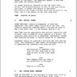 How To Format A Screenplay | Australian Writers' Centre Blog With Shooting Script Template Word