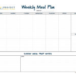 How To Laminate Your Weekly Meal Planner Template – Project Throughout Weekly Meal Planner Template Word