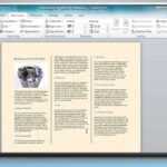 How To Make A Tri Fold Brochure In Microsoft® Word With Microsoft Word Pamphlet Template