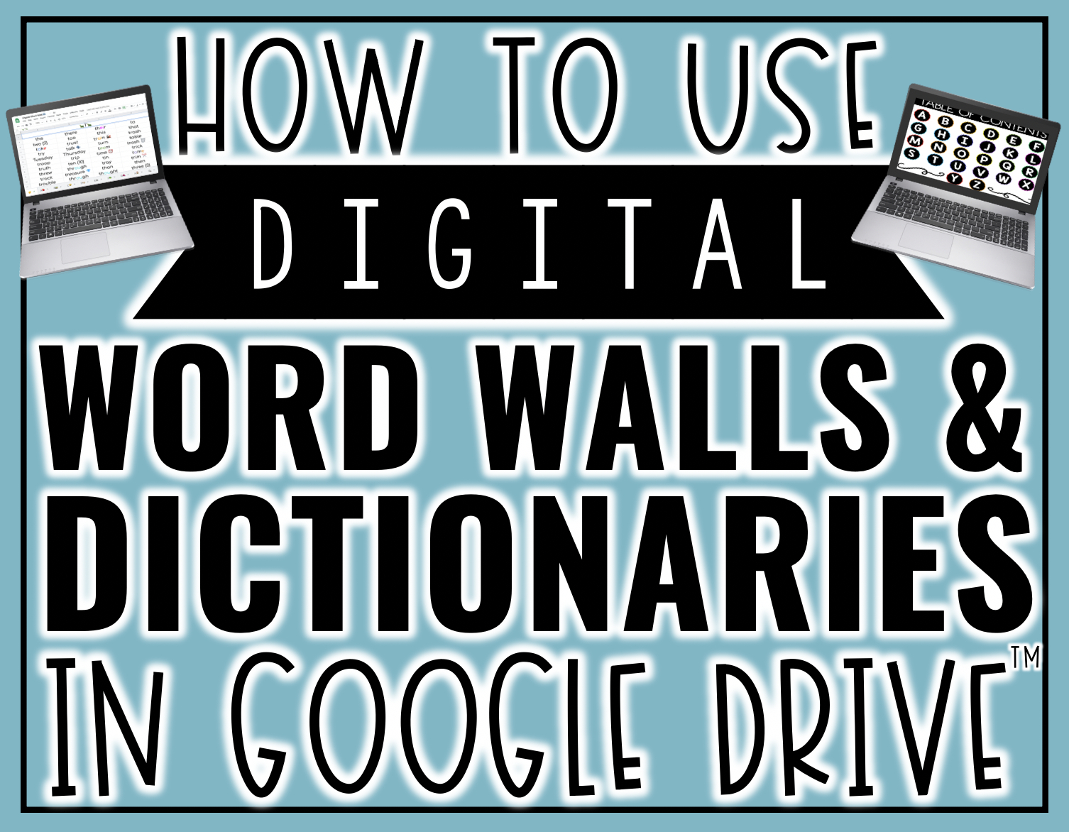 How To Use Digital Word Walls And Dictionaries In Google Within Blank Word Wall Template Free