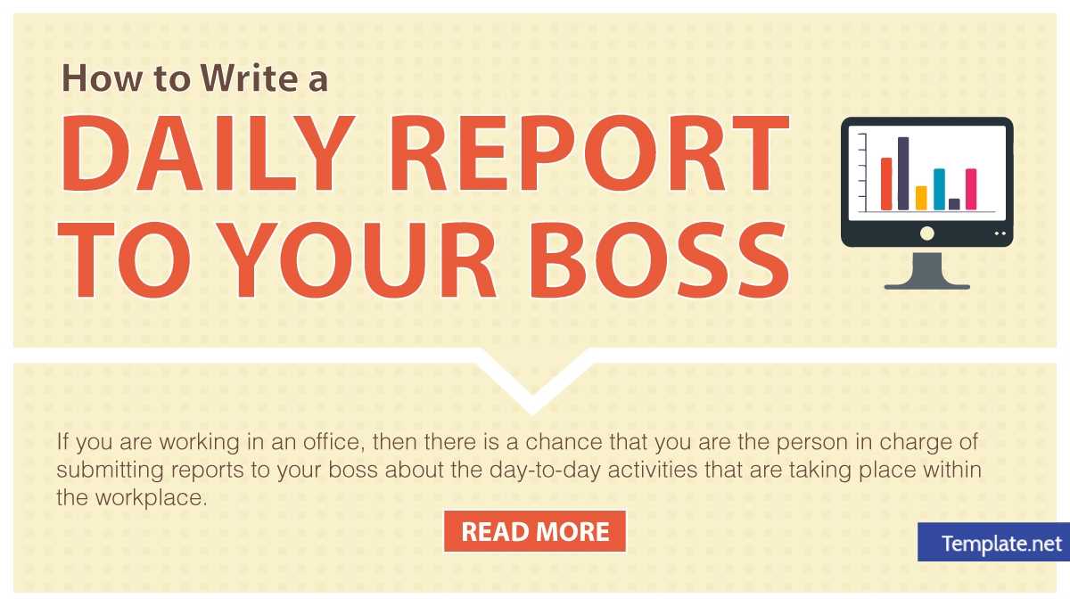 How To Write A Daily Report To Your Boss – 11+ Templates In Regarding Section 37 Report Template