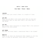 How To Write A Film Treatment | Boords Throughout Microsoft Word Screenplay Template