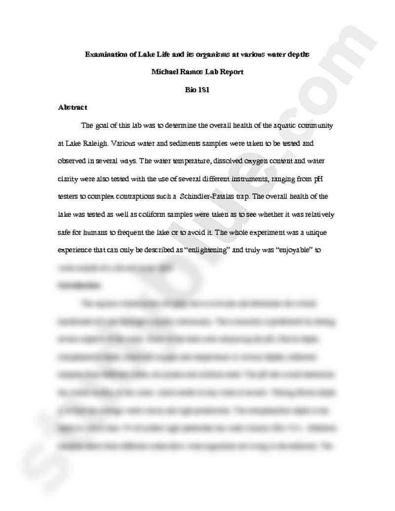 How To Write A Literature Essayandrig27 - Uk Teaching With Regard To Biology Lab Report Template