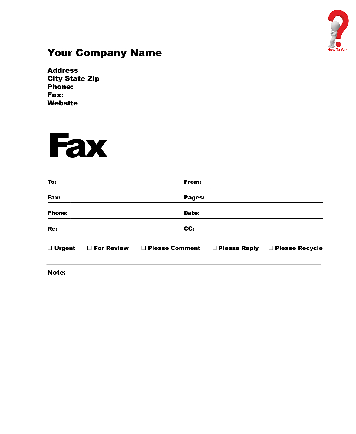How To Write Professional Fax Cover Sheet – Full Guide | How Inside Fax Cover Sheet Template Word 2010
