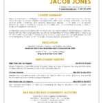 Hybrid Resume Template – A Great Combination For Combination Resume Template Word