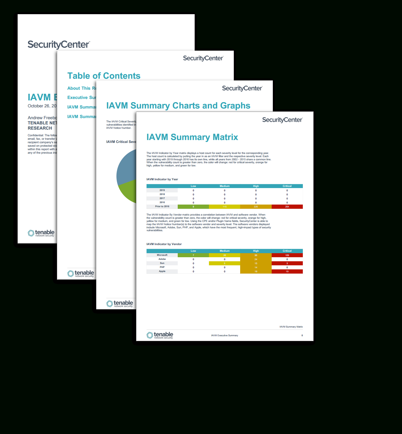 Iavm Executive Summary Report - Sc Report Template | Tenable® Inside Executive Summary Report Template