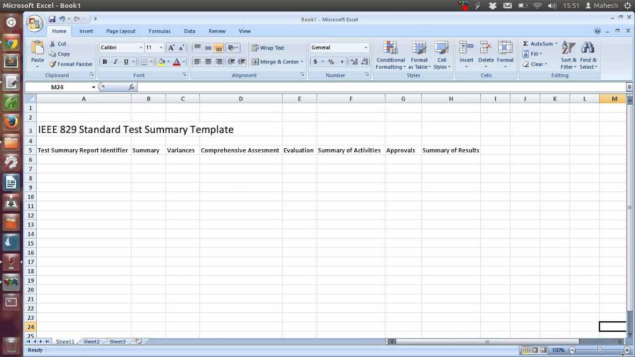 Ieee 829 Standard Test Summary Report Template Intended For Test Summary Report Template