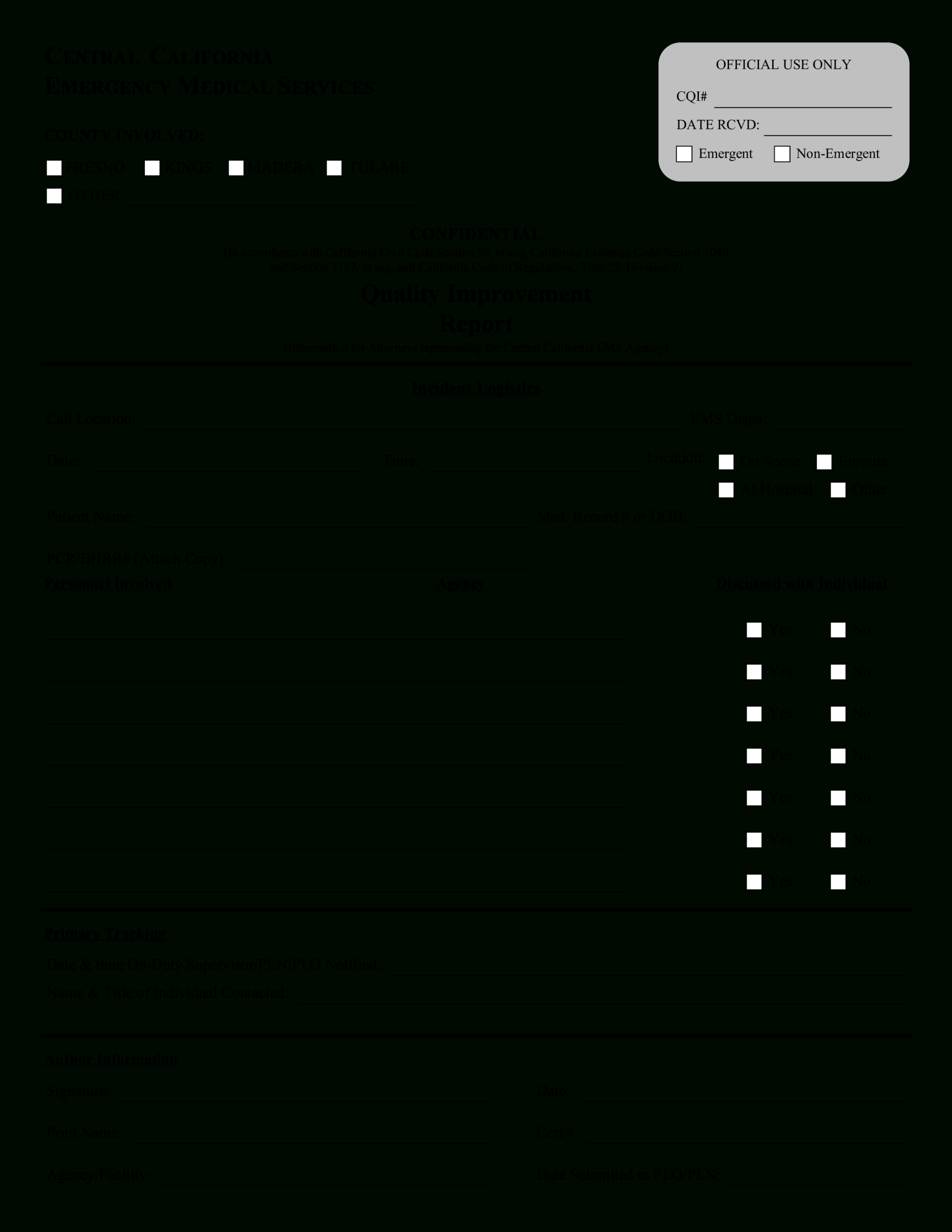 Improvement Report | Templates At Allbusinesstemplates For Improvement Report Template