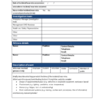 Incident Investigation Action Plan | Templates At Regarding Ohs Incident Report Template Free