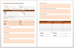 Incident Report Log Template - Business Template Ideas in Incident Report Log Template