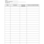 Income Ledger Template – Fill Online, Printable, Fillable With Regard To Blank Ledger Template