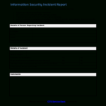 It Services Security Incident Report | Templates At With Information Security Report Template