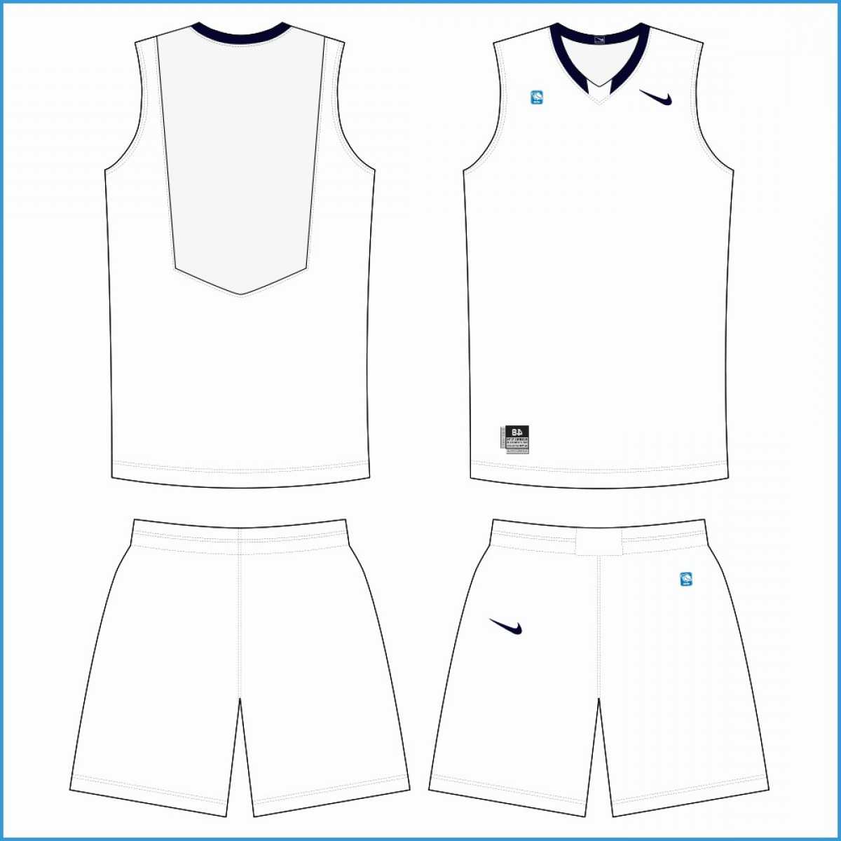Jersey Vector Template At Vectorified | Collection Of Within Blank Basketball Uniform Template