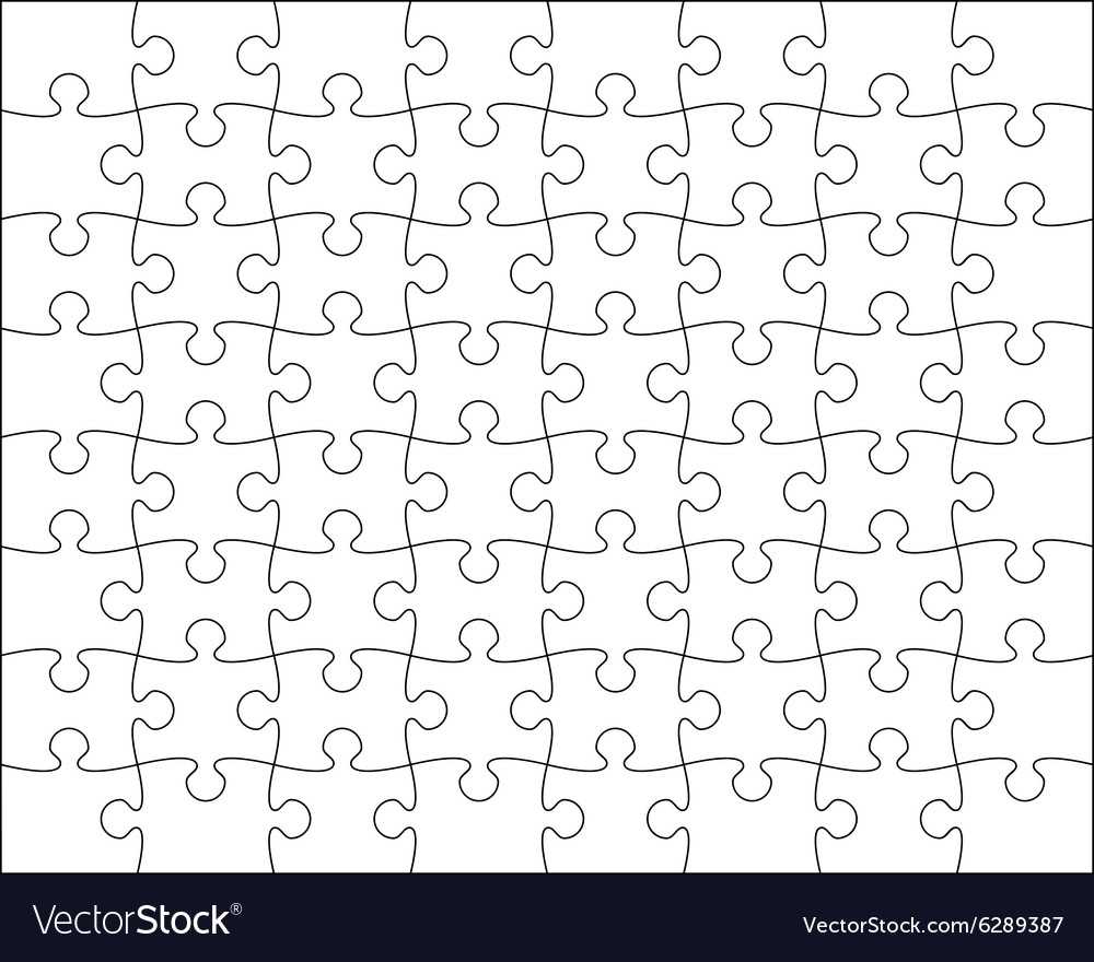 Jigsaw Puzzle Template Editable Blend Intended For Jigsaw Puzzle Template For Word