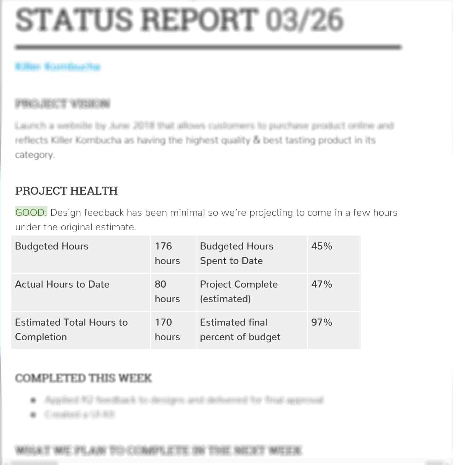 Keep Your Project On Track With Status Reports – The Digital Throughout Testing Daily Status Report Template