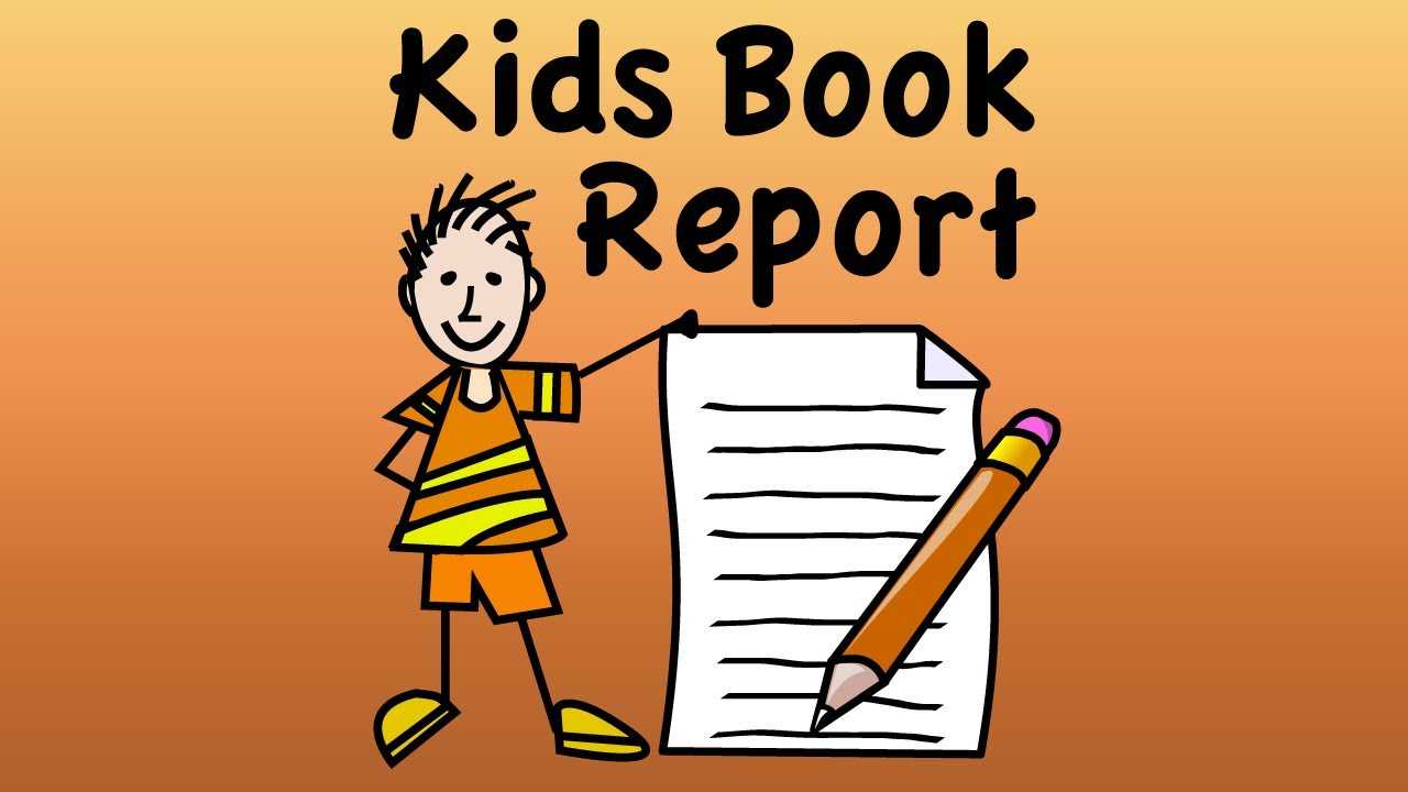 Kids Book Report Intended For Sandwich Book Report Template