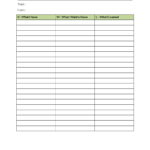 Knowledge Overview Chart (Kwl) | Templates At Inside Kwl Chart Template Word Document