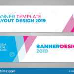 Layout Banner Template Design For Winter Sport Event 2019 Intended For Event Banner Template
