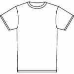 Library Of Tee Shirt Template Banner Transparent Png Files throughout Printable Blank Tshirt Template