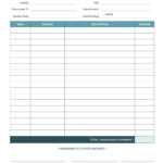 List Of Monthly Expenses Template And Free Expense Report Regarding Per Diem Expense Report Template