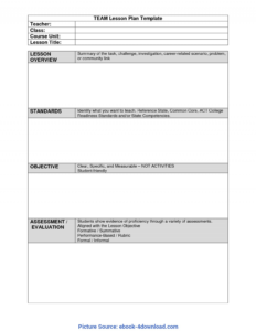 Madeline Hunter Lesson Plan Template Blank - Best in Madeline Hunter Lesson Plan Blank Template