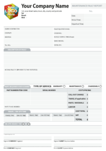 Maintenance Report Templates For Ncr Printed From £40 with regard to Computer Maintenance Report Template