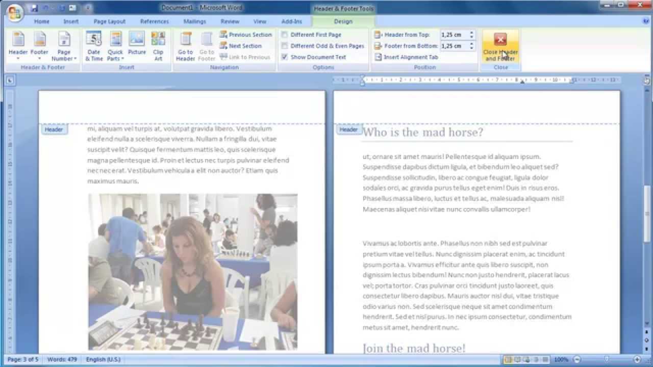 Make A Booklet From Scratch In Word 2007 In Booklet Template Microsoft Word 2007