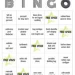 Maker's Bingo — Blog — Amusing Yarns With Blank Bingo Template Pdf