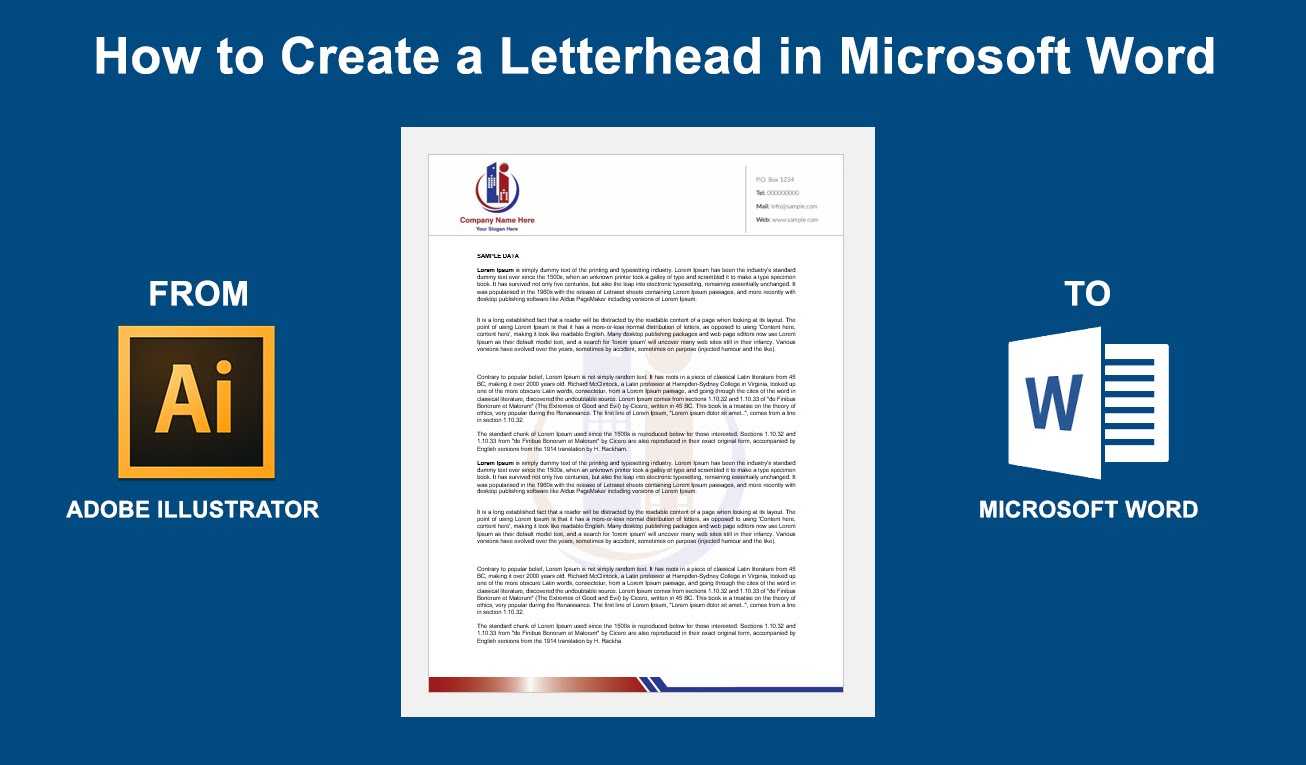 Making A Letterhead In Word For Mac – Leetwist's Blog For How To Create A Letterhead Template In Word