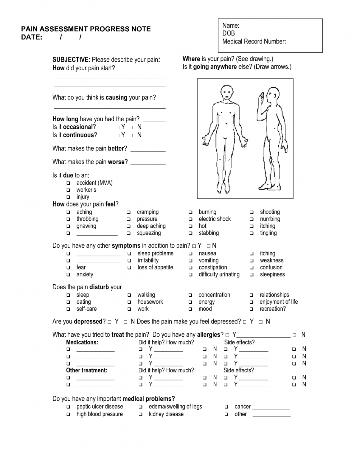 Massage Soap Notes Template Health Massage Therapy Soap Note With Regard To Soap Note Template Word