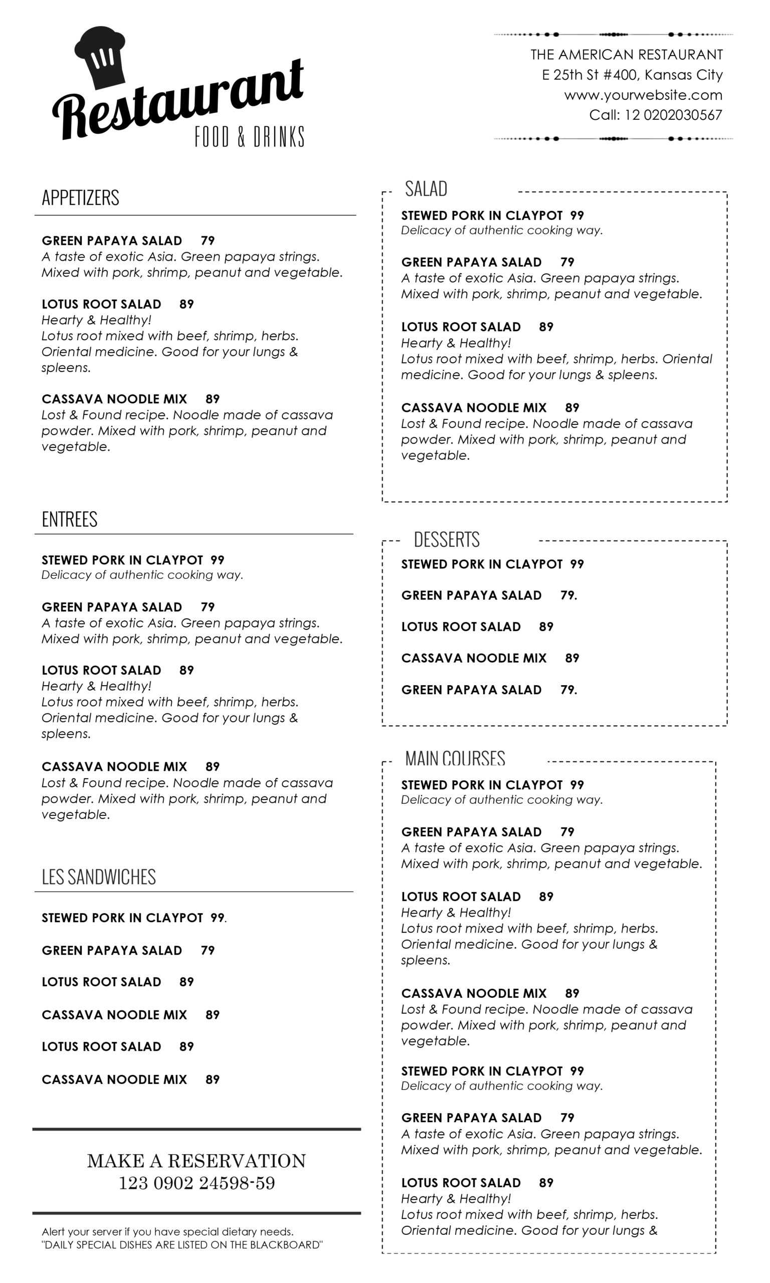 Menu – Id09 In Free Cafe Menu Templates For Word