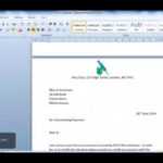 Microsoft Word 2010 – How To Do A Mail Merge And Format Fields Within How To Create A Mail Merge Template In Word 2010