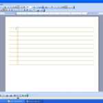 Microsoft Word 2010 Notebook Paper Template – Kerren Throughout Notebook Paper Template For Word 2010
