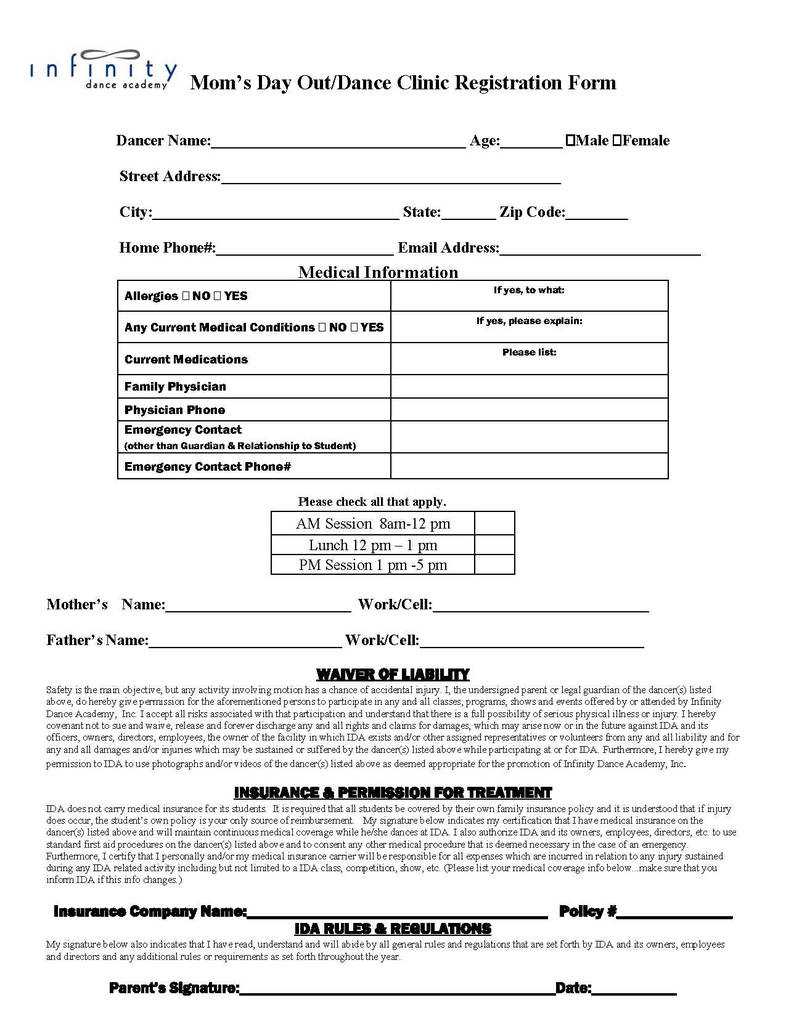Military School Application Form Awesome Basketball Intended For School Registration Form Template Word
