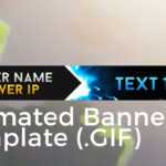 Minecraft Animated Server Banner Template &quot;super Dazzle&quot; within Animated Banner Template