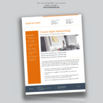 Modern Flyer Design In Microsoft Word Free – Used To Tech Throughout Header Templates For Word