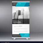 Modern Roll Up Banner Design Template Within Pop Up Banner Design Template